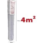 BUFFER® Pencereli Halı Hurcu Toz geçirmez Sağlam Dayanıklı Hurç Organizer 4m² - Görsel 4