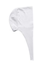 4 Adet Tesettür Bone Bağcıklı Likralı Beyaz - Görsel 2